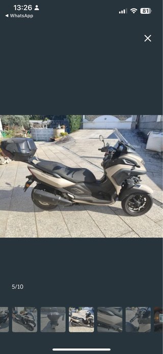 Yamaha Tricity 300 Beige/Negro Automático