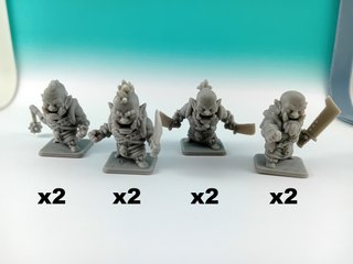 Miniaturas HeroQuest Chibi