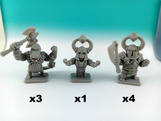 Miniaturas HeroQuest Chibi