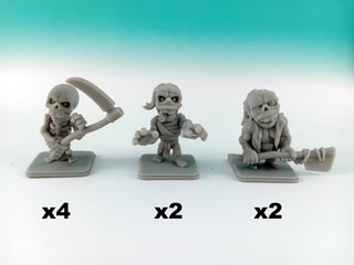 Miniaturas HeroQuest Chibi