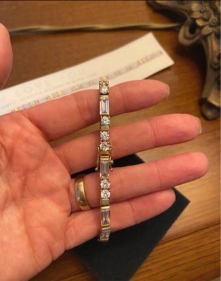 Pulseira Ouro Zirconias Buckley London Nova
