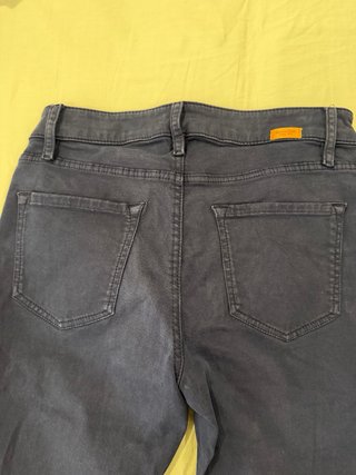 Pantalones Massimo Dutti Mujer Azul