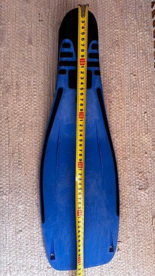 Pinne da snorkeling Boomerang blu