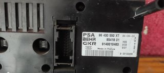 Mando climatizador 96 430 550XT Peugeot 206 r:0985