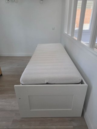 Cama IKEA BRIMNES 80x200 cm