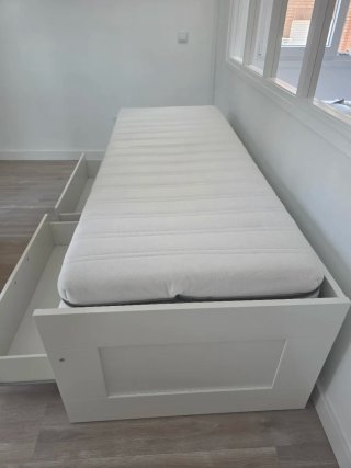 Cama IKEA BRIMNES 80x200 cm