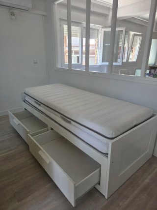 Cama IKEA BRIMNES 80x200 cm