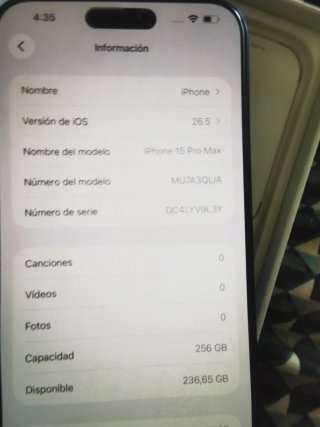 iPhone 15 Pro Max Negro/Gris