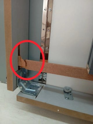 Mesa de comedor cristal y madera