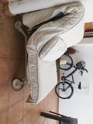 Sillón cama blanco Ikea