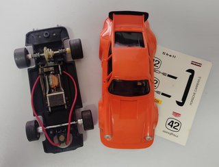 Scalextric Porsche Carrera RS Naranja