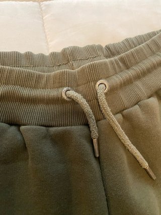 Pantalón chándal SikSilk verde militar Talla M