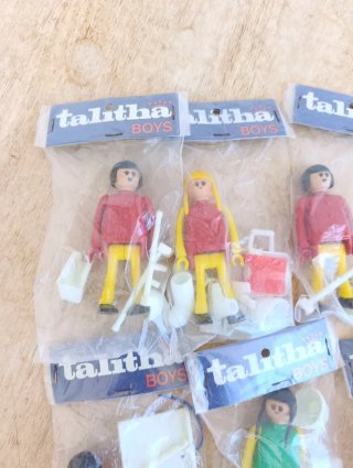 Lote 6 Talitha Boys muñecos figuras tipo Playmobil