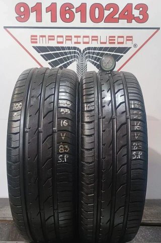 185 55 16 V CONTINENTAL RUEDA AL 90% VIDA UTIL