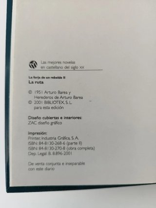 La forja de un rebelde trilogía completa