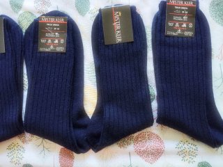 5 Pares Calcetines Mister Kler Azul Talla 39-44