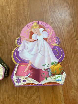 2 Puzzles Infantiles Djeco (50 y 36 piezas)