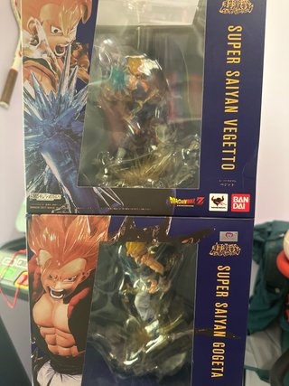 Pack Figuras Dragon Ball Gogeta y Vegetto