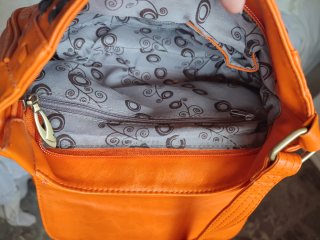 Bolso bandolera naranja