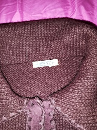 Cardigan Avant Bordeaux Taglia M