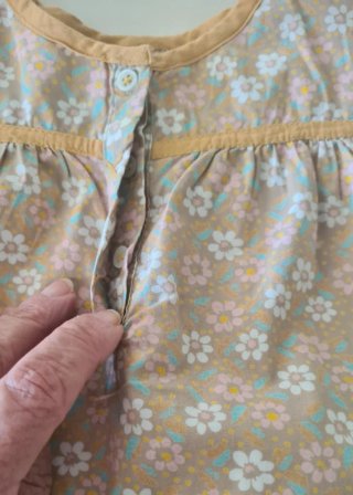 Vestido menina Noa Noa floral para tam.9-12 Meses