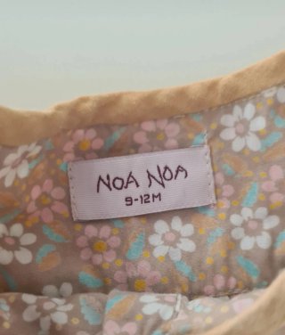 Vestido menina Noa Noa floral para tam.9-12 Meses