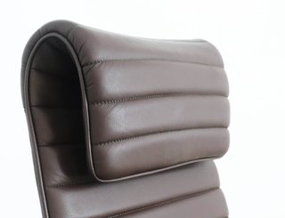 Silla Oficina Giratoria ASPERA Cuero Marrón