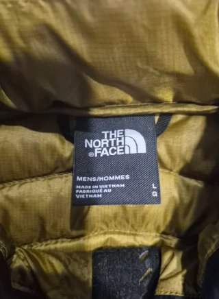 The North Face Abrigo Gris y Verde