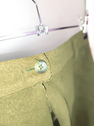 Falda Burberry Lana Marrón Talla 42