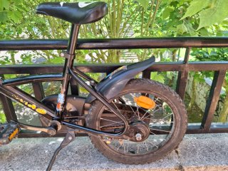 Bicicleta Infantil Btwin 16'' Negra