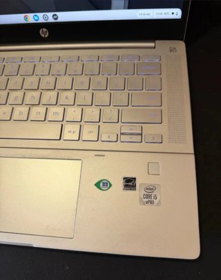 HP Chromebook Plata
