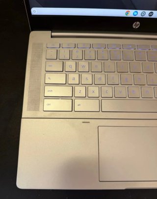 HP Chromebook Plata