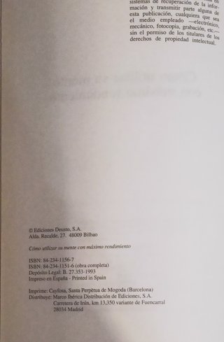 Como utilizar su mente con el maximo rendimiento