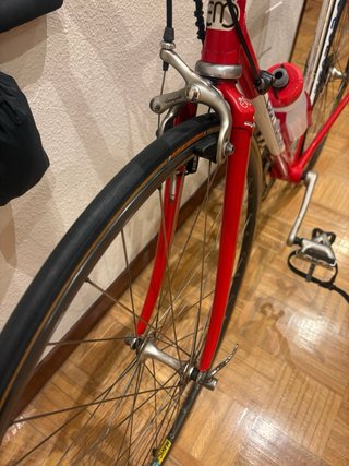 Bicicleta Carretera Clásica Eddy Merckx Rossa