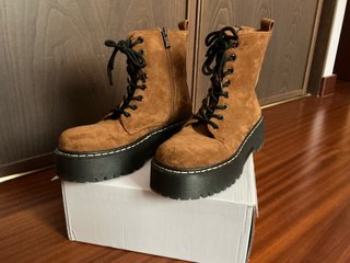 Botines plataforma - un solo uso