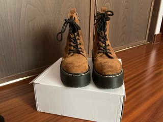 Botines plataforma - un solo uso