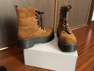 Botines plataforma - un solo uso