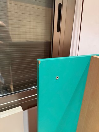 Estantería Habitación Madera y Teal
