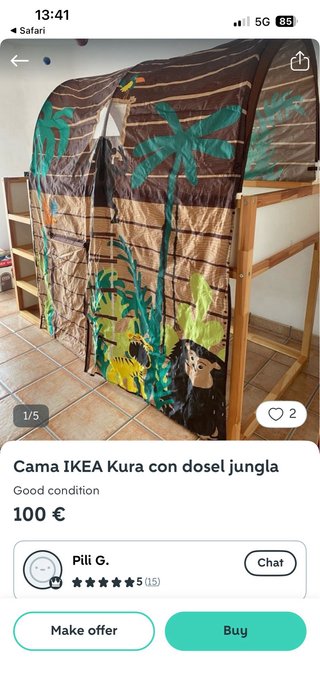 Dosel Cama Jungla Kura IKEA