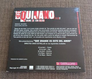 3 CD single promocional