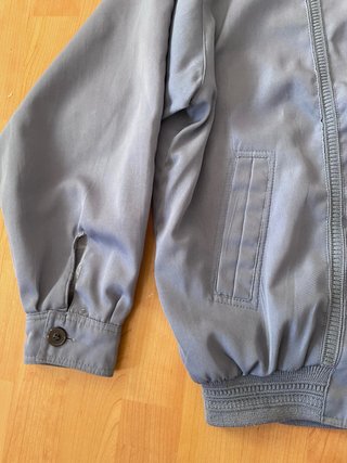Cazadora Chal Cuello Vintage Azul Años 80