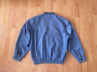 Cazadora Chal Cuello Vintage Azul Años 80