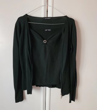 Top de tirantes con chaqueta a juego
