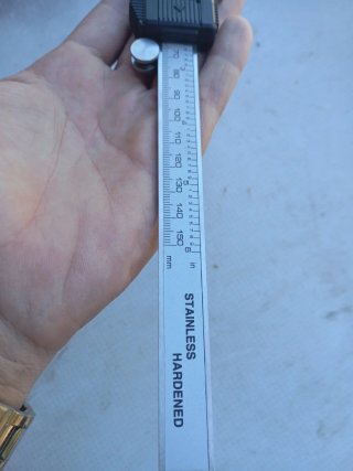 Calibrador Digital Stainless Hardened 0-155mm