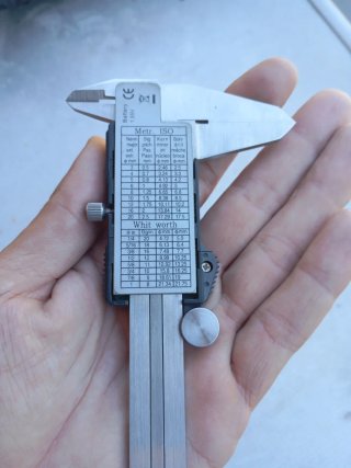 Calibrador Digital Stainless Hardened 0-155mm