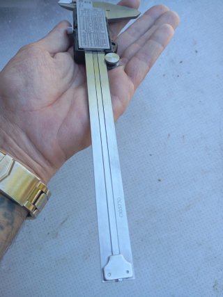 Calibrador Digital Stainless Hardened 0-155mm