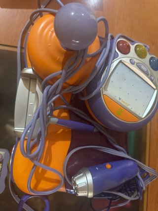 Consola VTech V.Smile con juego Naranja/Morado