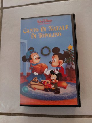 Varie cassette originali cartoni Disney