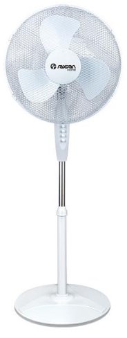 Ventilador Raxson Plata y Blanco