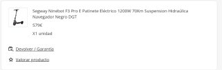 Monopattini elettrici Xiaomi 5 Pro e Segway in vendita